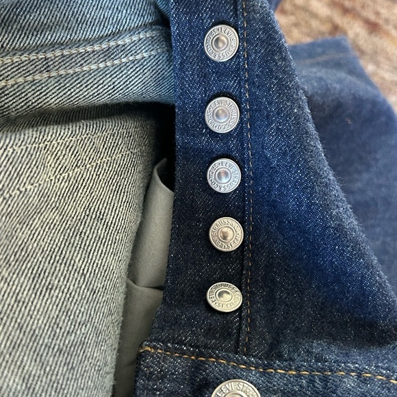 NEW Vintage Levis 501 Dark Wash 13 1993 Valencia St Factory USA 17501-0115 - Picture 6 of 16